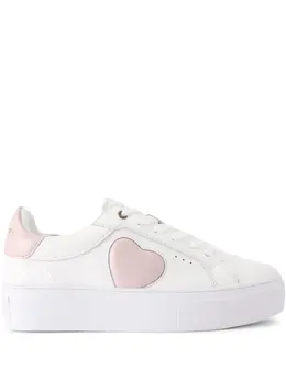 Kurt Geiger London: Белые кроссовки 