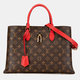 Louis Vuitton: Коричневая сумка-шоппер 