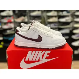 NIKE: Белые кроссовки  Dunk Low