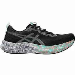 ASICS: Чёрные кроссовки 