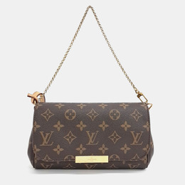Louis Vuitton: Коричневая сумка 