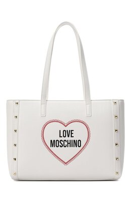 Moschino: Белая сумка 