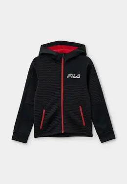 Fila: Чёрная толстовка 