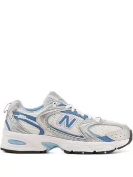 New Balance: Серебристые кроссовки  530