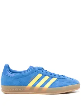 adidas: Голубые кроссовки  Gazelle