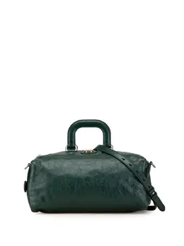 Gucci Pre-Owned: Зелёная сумка 