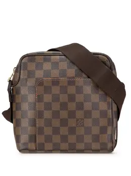 Louis Vuitton Pre-Owned: Коричневая сумка через плечо 