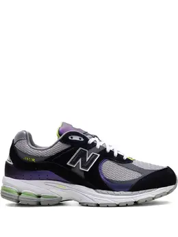 New Balance: Фиолетовые кроссовки  2002R
