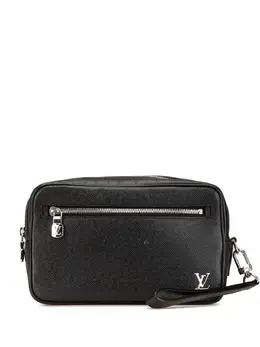 Louis Vuitton Pre-Owned: Чёрный клатч 