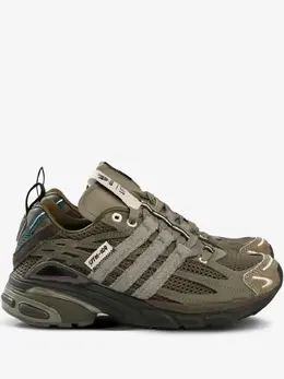 adidas: Кроссовки  X цвета хаки