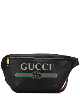 Gucci Pre-Owned: Чёрная сумка 