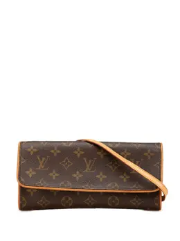Louis Vuitton Pre-Owned: Коричневая сумка через плечо 