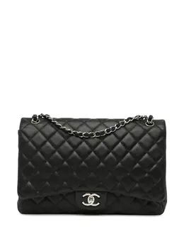 CHANEL Pre-Owned: Чёрная сумка 