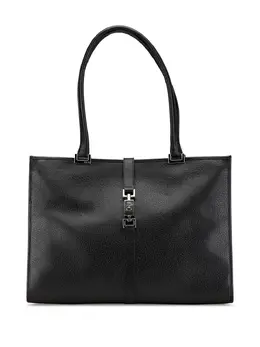 Gucci Pre-Owned: Чёрная сумка-шоппер 