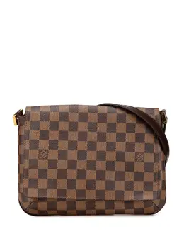 Louis Vuitton Pre-Owned: Коричневая сумка через плечо 