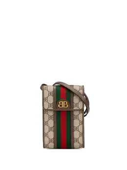 Gucci Pre-Owned: Коричневая сумка через плечо 