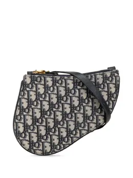 Christian Dior Pre-Owned: Голубая сумка через плечо 