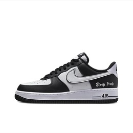 Nike: Чёрные кроссовки  Air Force 1