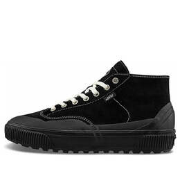 Vans: Чёрные кроссовки 