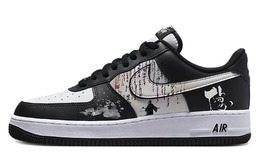 Nike: Чёрные кроссовки  Air Force 1