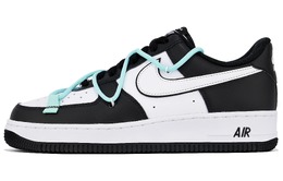 Nike: Чёрные кроссовки  Air Force 1