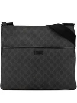 Gucci Pre-Owned: Чёрная сумка через плечо 