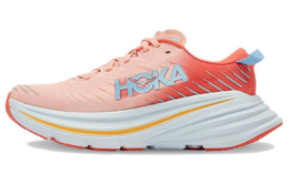 Hoka One One: Розовые кроссовки 