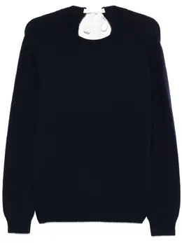 Carven: Синий свитер 