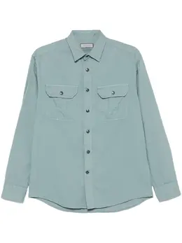 Canali: Голубая рубашка 