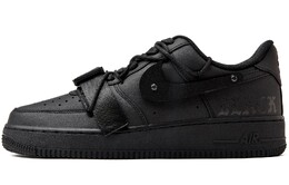 Nike: Чёрные кроссовки  Air Force 1