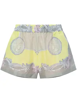 Versace: Жёлтые шорты 
