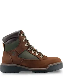 Timberland: Коричневые ботинки 