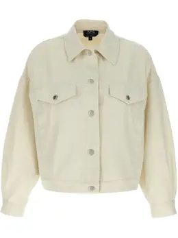 A.P.C.: Бежевая куртка 