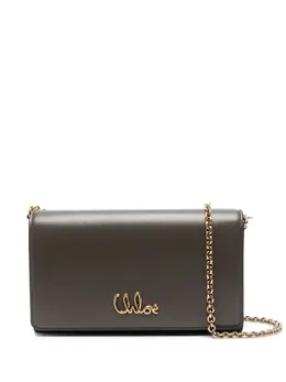 Chloé: Коричневая сумка 