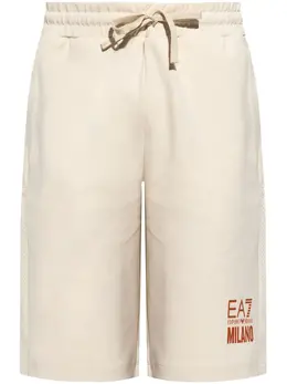 Ea7 Emporio Armani: Шорты с принтом 