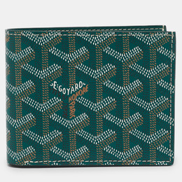 Goyard: Зелёный кошелёк 