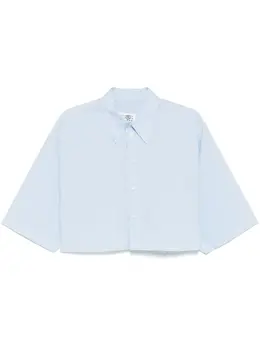 MM6 Maison Margiela: Голубая рубашка 