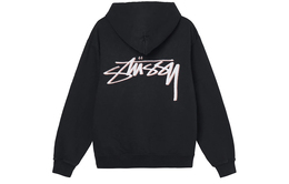 Stussy: Чёрная толстовка 