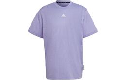 Adidas: Фиолетовая футболка 