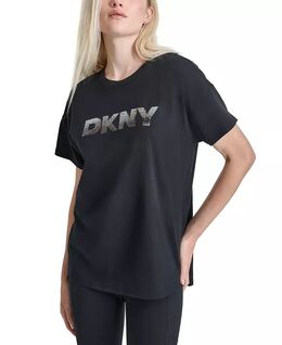 DKNY: Футболка с блёстками 