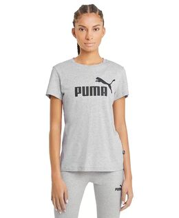 PUMA: Футболка  Essentials с принтом