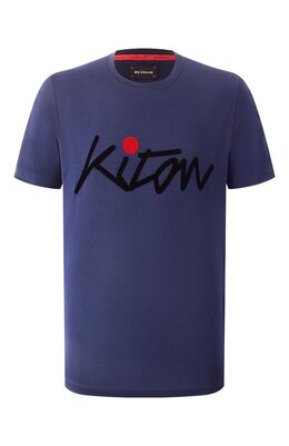 Kiton: Хлопковая футболка 