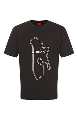 HUGO: Хлопковая футболка 