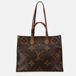 Louis Vuitton: Коричневая сумка 