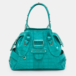 Versace: Зелёная сумка 