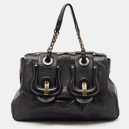Fendi: Чёрная сумка 