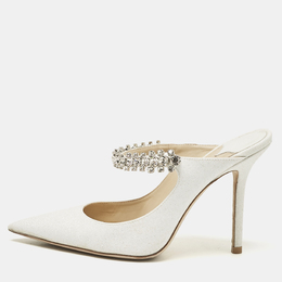 Jimmy Choo: Белые сабо  Bing