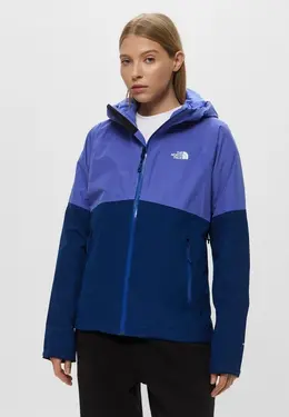 The North Face: Синяя куртка 