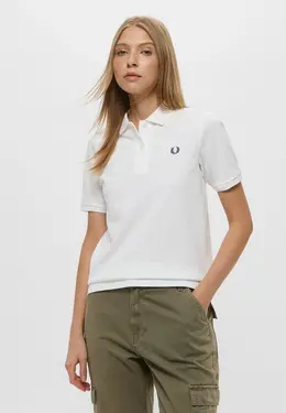 Fred Perry: Белое поло 