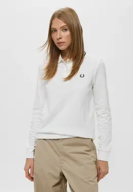 Fred Perry: Белое поло 